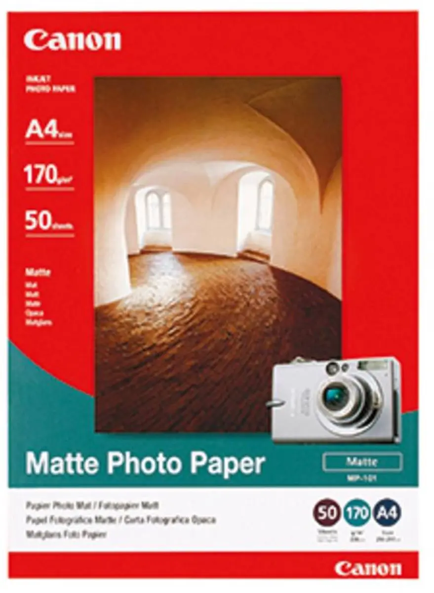 Canon MP-101 Fotopapier A4 170g/m² - 50 Vel - afbeelding 2 van 6
