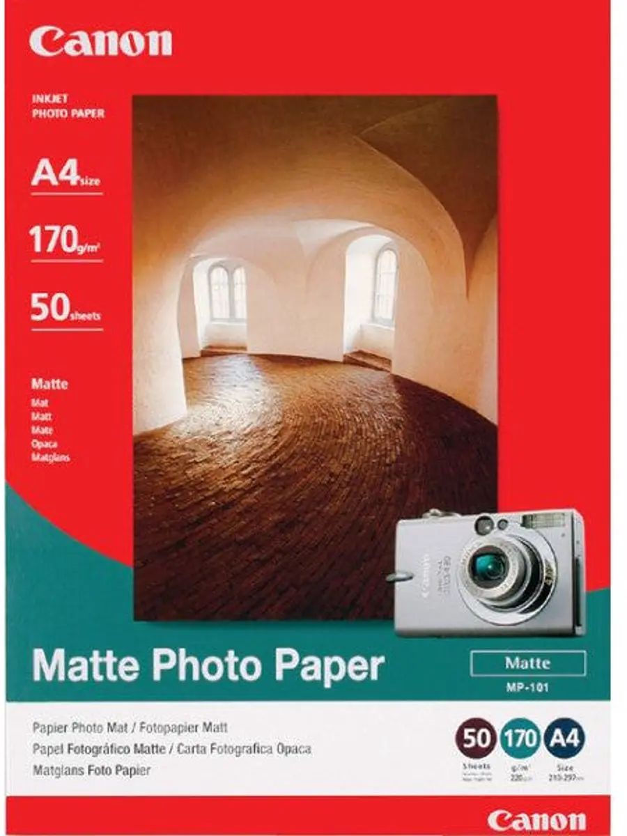 Canon MP-101 Fotopapier A4 170g/m² - 50 Vel - afbeelding 5 van 6
