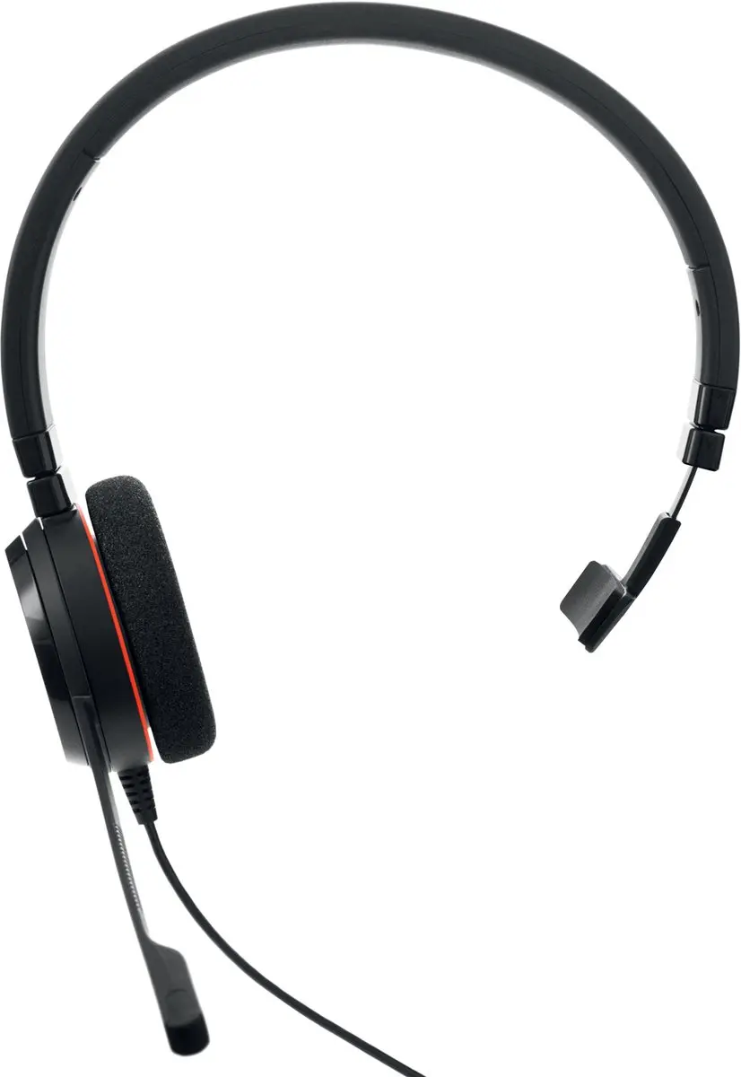 Jabra Evolve 20 4993-823-169 Mono Headset - Zwart - afbeelding 2 van 3