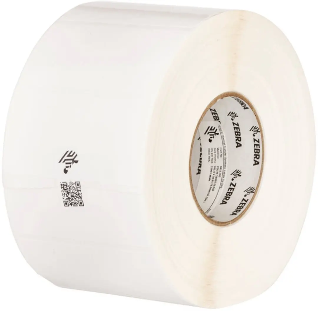Zebra PolyE 3100T Printerlabel - 3800 Stuks - Wit - afbeelding 2 van 4