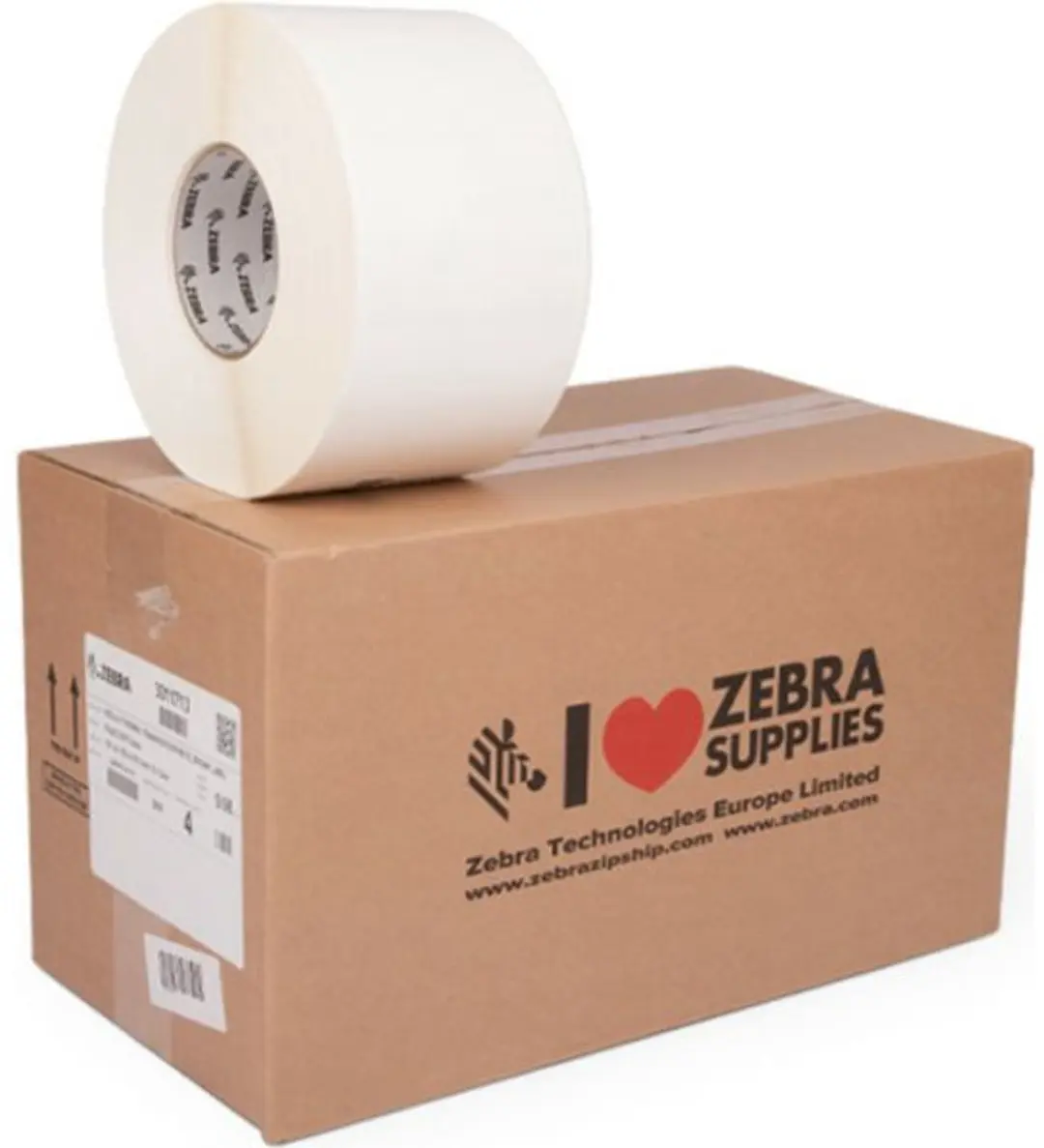 Zebra PolyE 3100T Printerlabel - 3800 Stuks - Wit - afbeelding 4 van 4