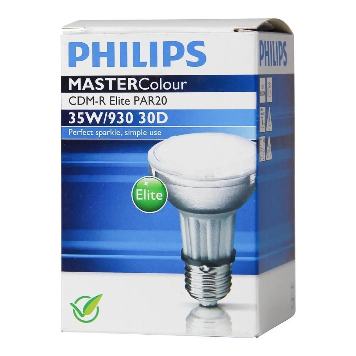 Philips MASTERColour E27 CDM-R Elite PAR20 35W - Warm Wit 3000K