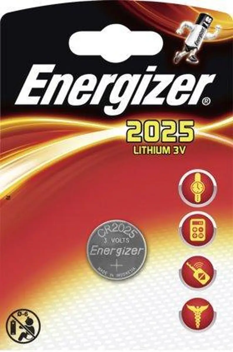 Energizer Lithium CR2025 Knoopcel 3V - afbeelding 6 van 6