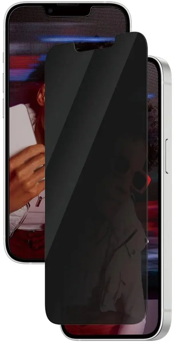 PanzerGlass SAFE Privacy Screenprotector Ultra Wide Fit SARPUWFG29845 - iPhone 17e/16e - afbeelding 2 van 4