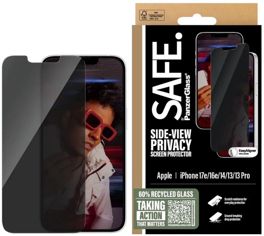 PanzerGlass SAFE Privacy Screenprotector Ultra Wide Fit SARPUWFG29845