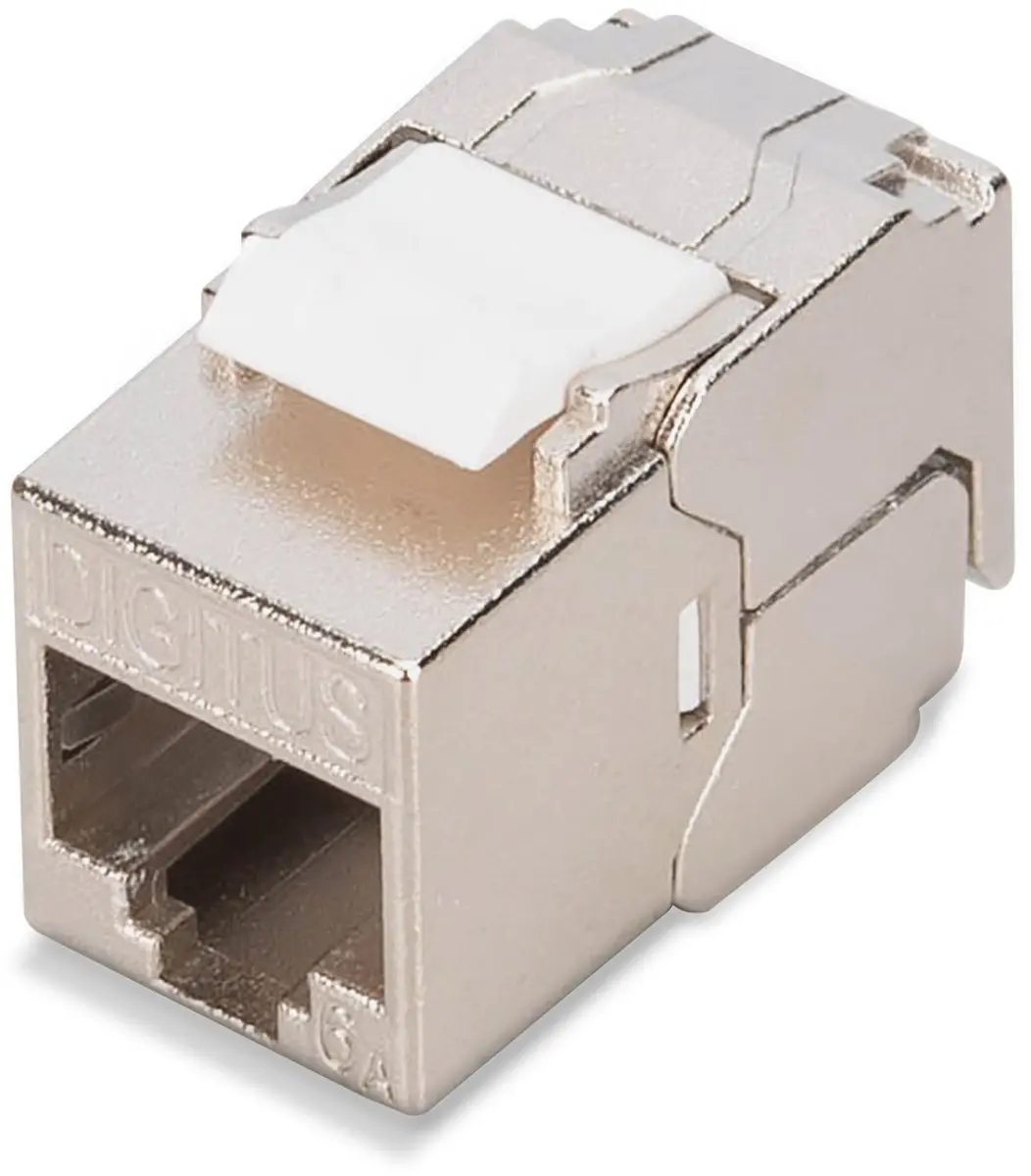 DIGITUS Keystone module, Cat.6A, afgeschermd, RJ45