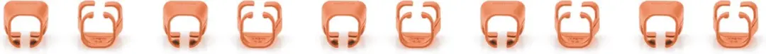 Digitus A-CC-O Kleurcoderingsclip - 100 Stuks - Orange - afbeelding 3 van 5