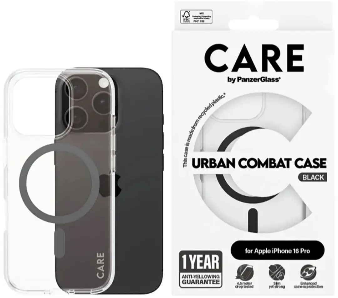 PanzerGlass Flagship Case 1346 - iPhone 16 Pro - Transparant - MagSafe - afbeelding 6 van 6