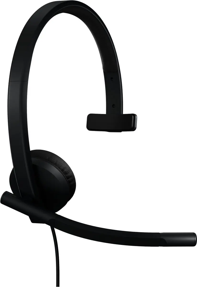 Logitech H570e Headset - Mono - Zwart - afbeelding 6 van 6