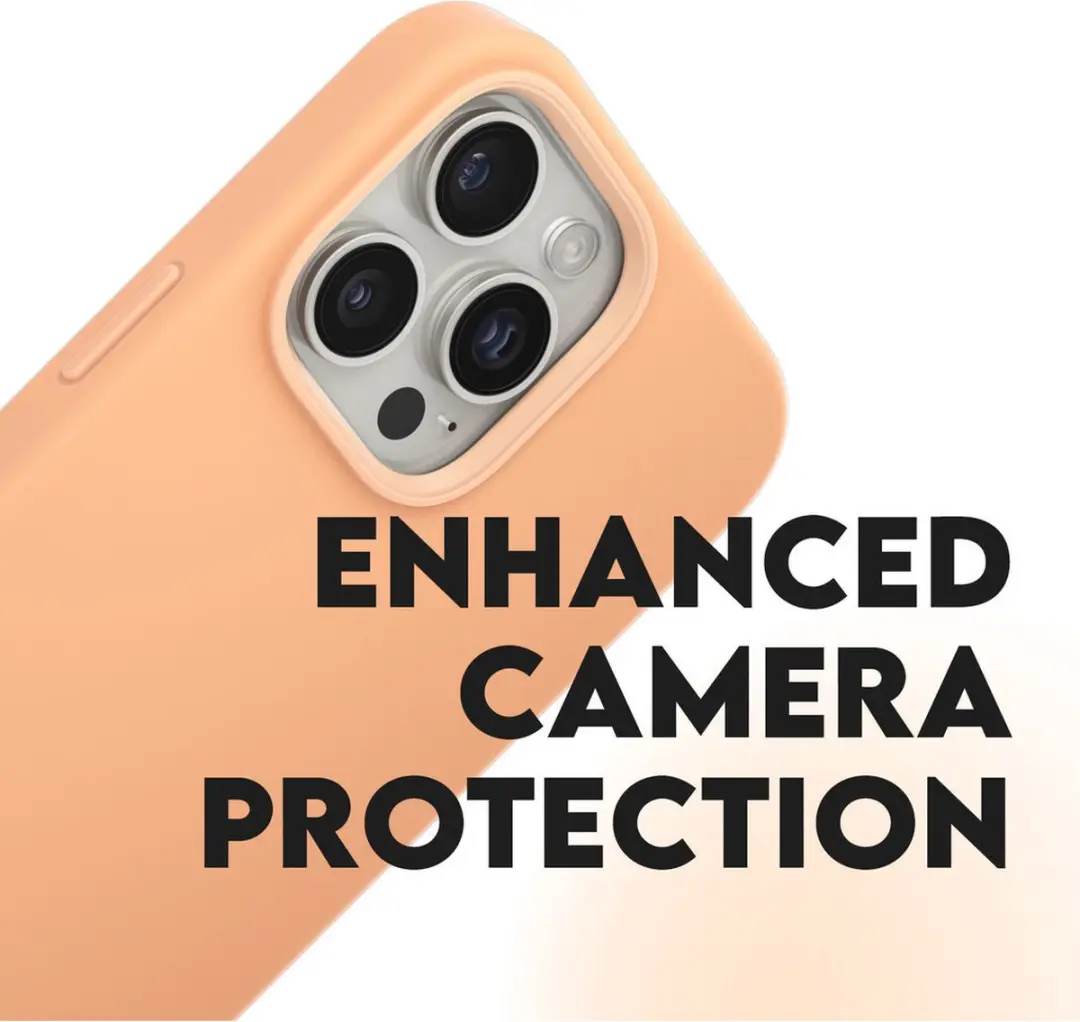 PanzerGlass CARE Fashionable Hoesje iPhone 16 Pro Max - Oranje/Rozepink - MagSafe - afbeelding 6 van 6