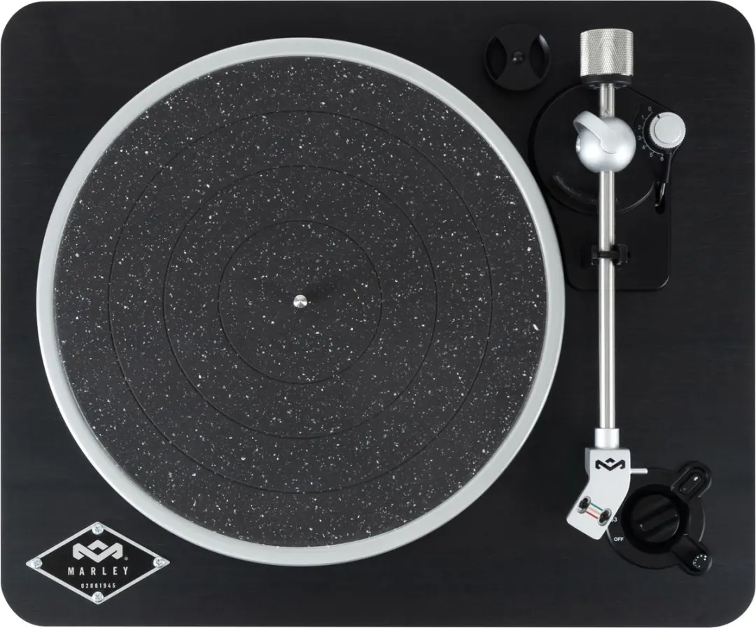 House of Marley Stir It Up Wireless EM-JT002-BK Platenspeler - Bluetooth - Zwart - afbeelding 2 van 6
