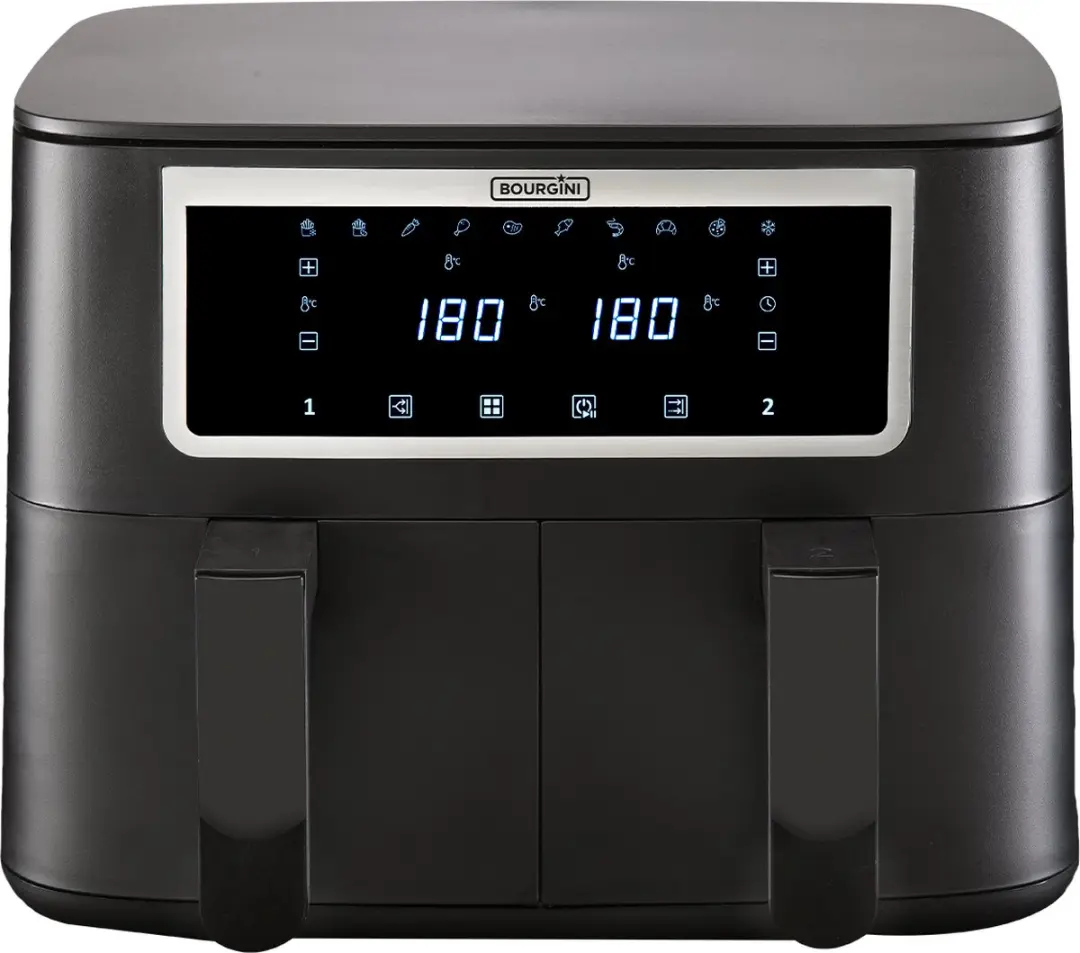 Bourgini Duo Heteluchtfriteuse 2 x 4.0L