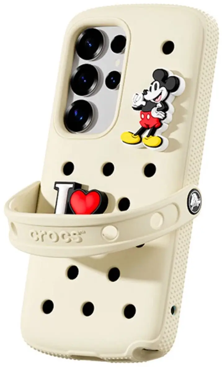 Samsung Galaxy S25 Ultra Crocs Case Beige - afbeelding 6 van 6