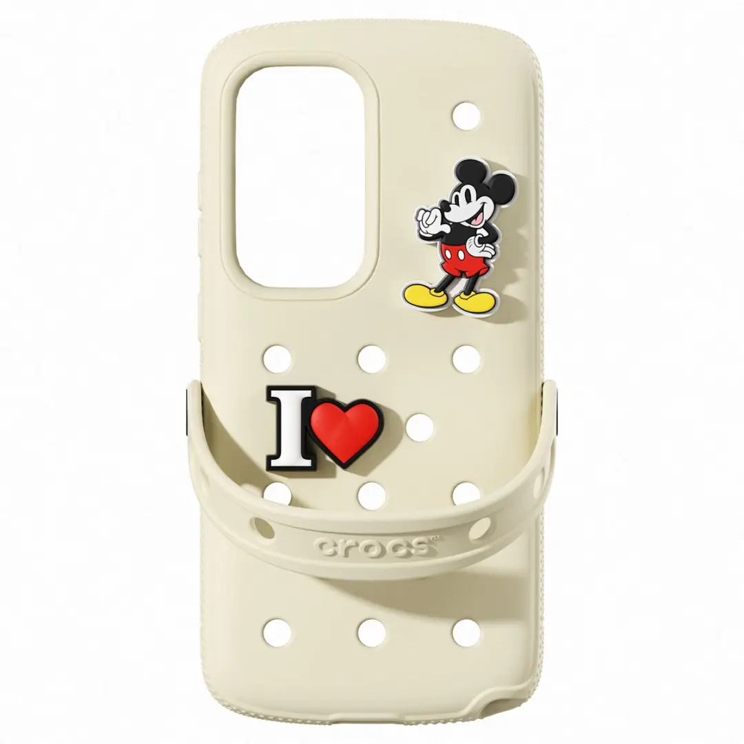 Samsung Galaxy S25 Ultra Crocs Case Beige