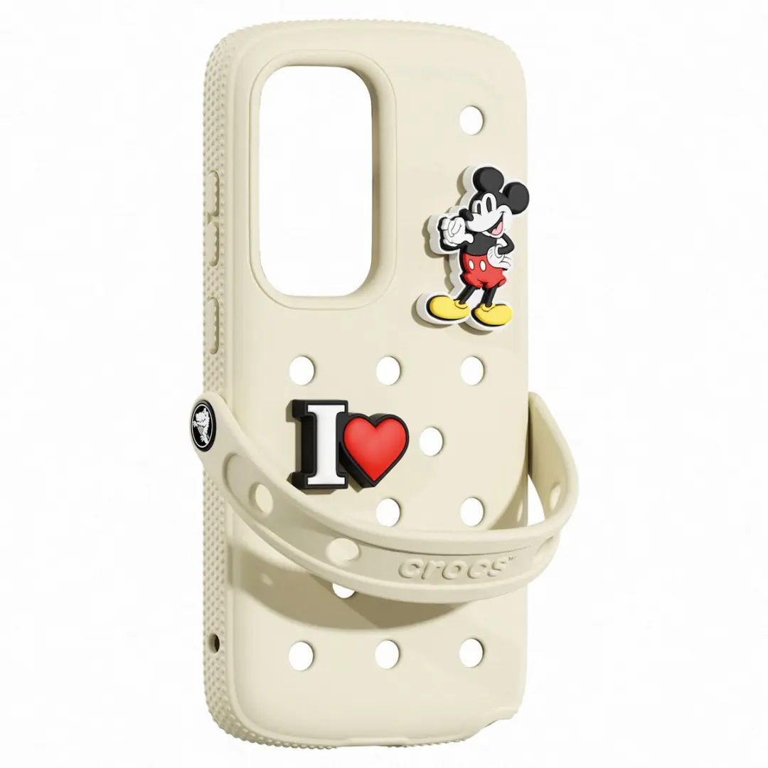 Samsung Galaxy S25 Ultra Crocs Case Beige - afbeelding 2 van 6