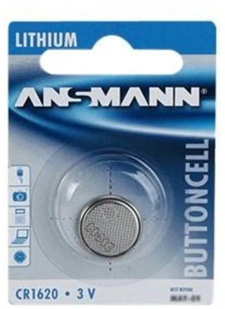 Ansmann CR 1620 Knoopcel - 3V - afbeelding 3 van 6