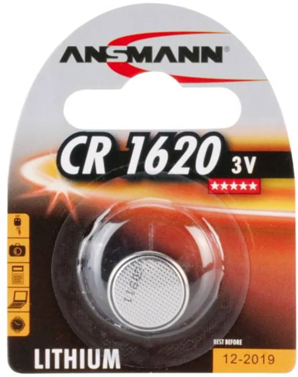 Ansmann CR 1620 Knoopcel - 3V - afbeelding 6 van 6