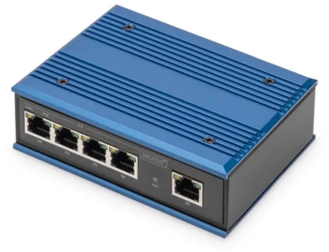 Digitus DN-651120 Industriële PoE-switch 4 Poorten - 10 Gbps - afbeelding 2 van 2