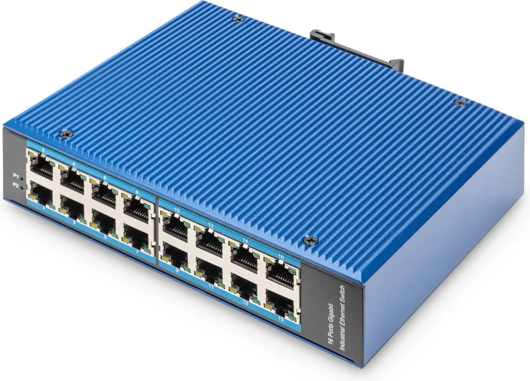 Digitus DN-651129 16-Poorts Industrial Ethernet Switch