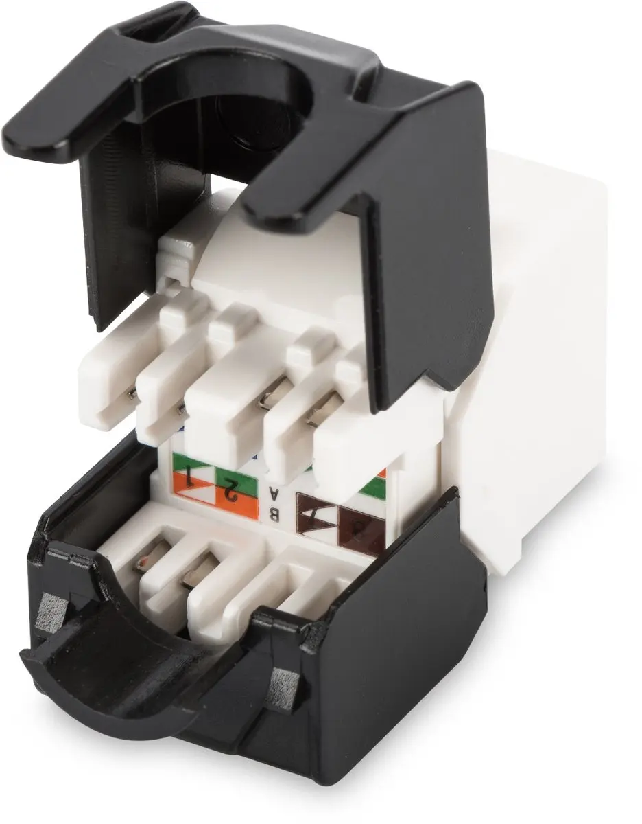 Digitus DN-93606 Keystone Module Cat 6A UTP - Gereedschapsloos - afbeelding 2 van 6