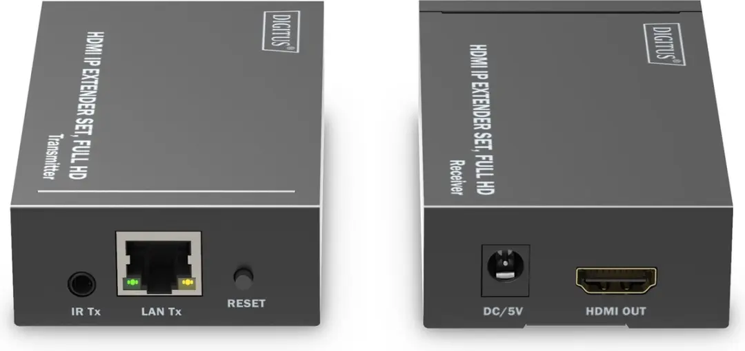 Digitus DS-55517 HDMI Extender - 120m - Zwart - afbeelding 2 van 4