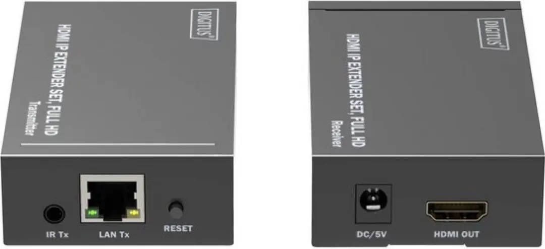 Digitus DS-55517 HDMI Extender - 120m - Zwart - afbeelding 4 van 4