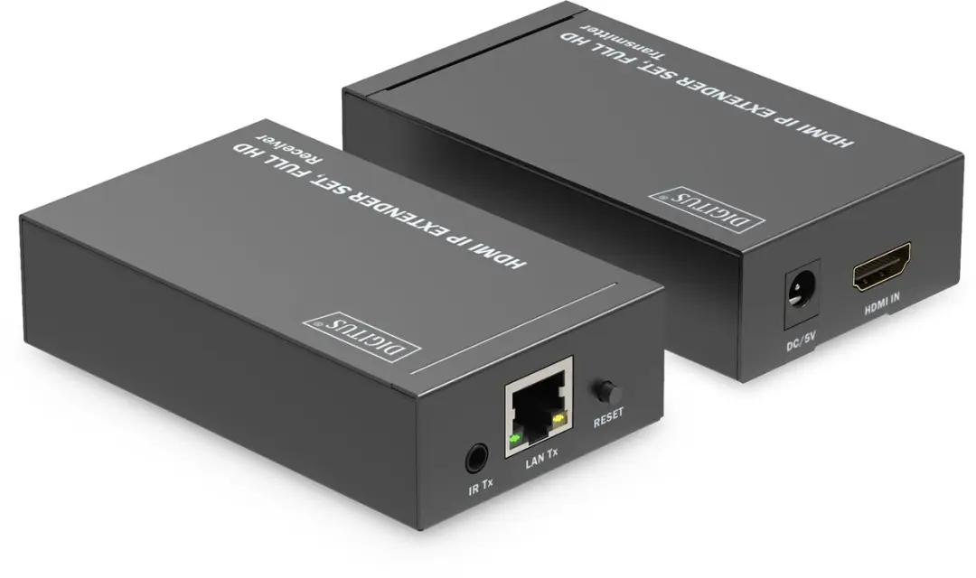 Digitus DS-55517 HDMI Extender - 120m - Zwart - afbeelding 3 van 4