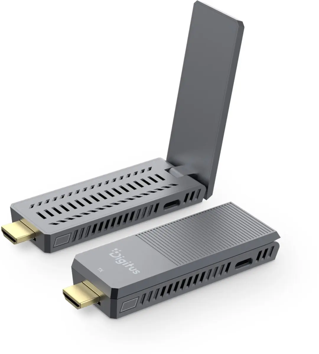 Digitus DS-55359 AV Extender - Zwart/Grijs - afbeelding 2 van 5