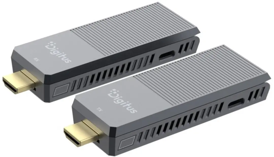 Digitus DS-55359 AV Extender - Zwart/Grijs - afbeelding 5 van 5