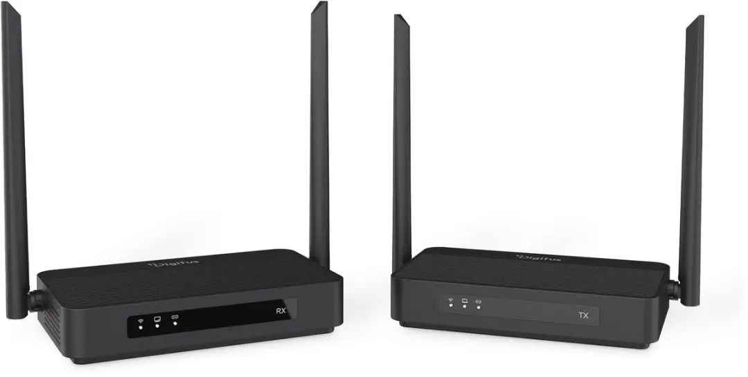 Digitus DS-55360 4K Wireless HDMI KVM Extender - 100m - Zwart - afbeelding 4 van 6