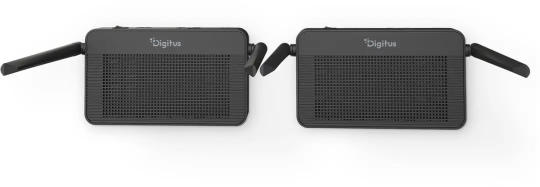Digitus DS-55360 4K Wireless HDMI KVM Extender - 100m - Zwart - afbeelding 3 van 6