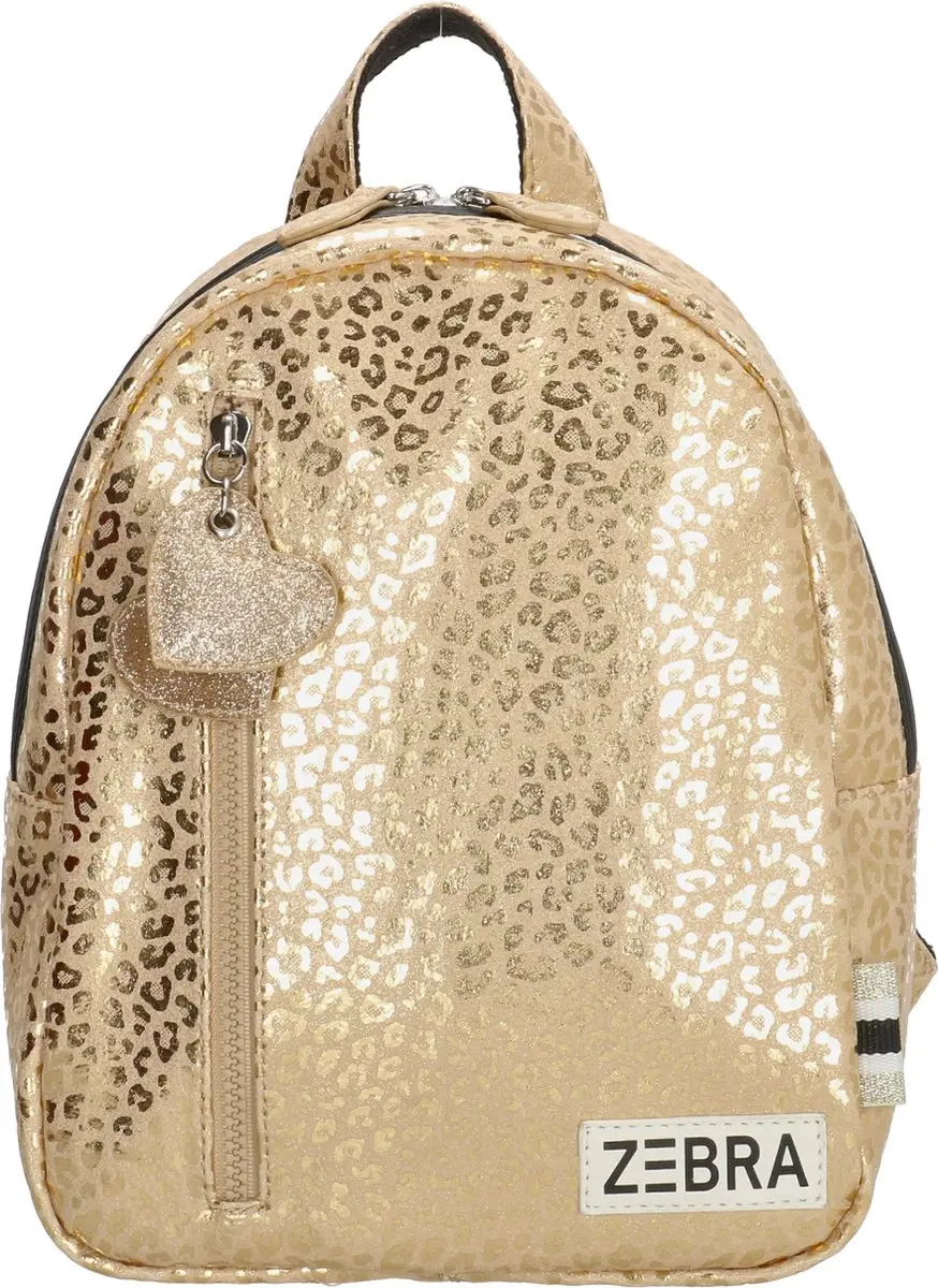 Zebra Trends Rugzak Metallic Panterprint - 6.4L - 3 Vakken - S - afbeelding 2 van 6