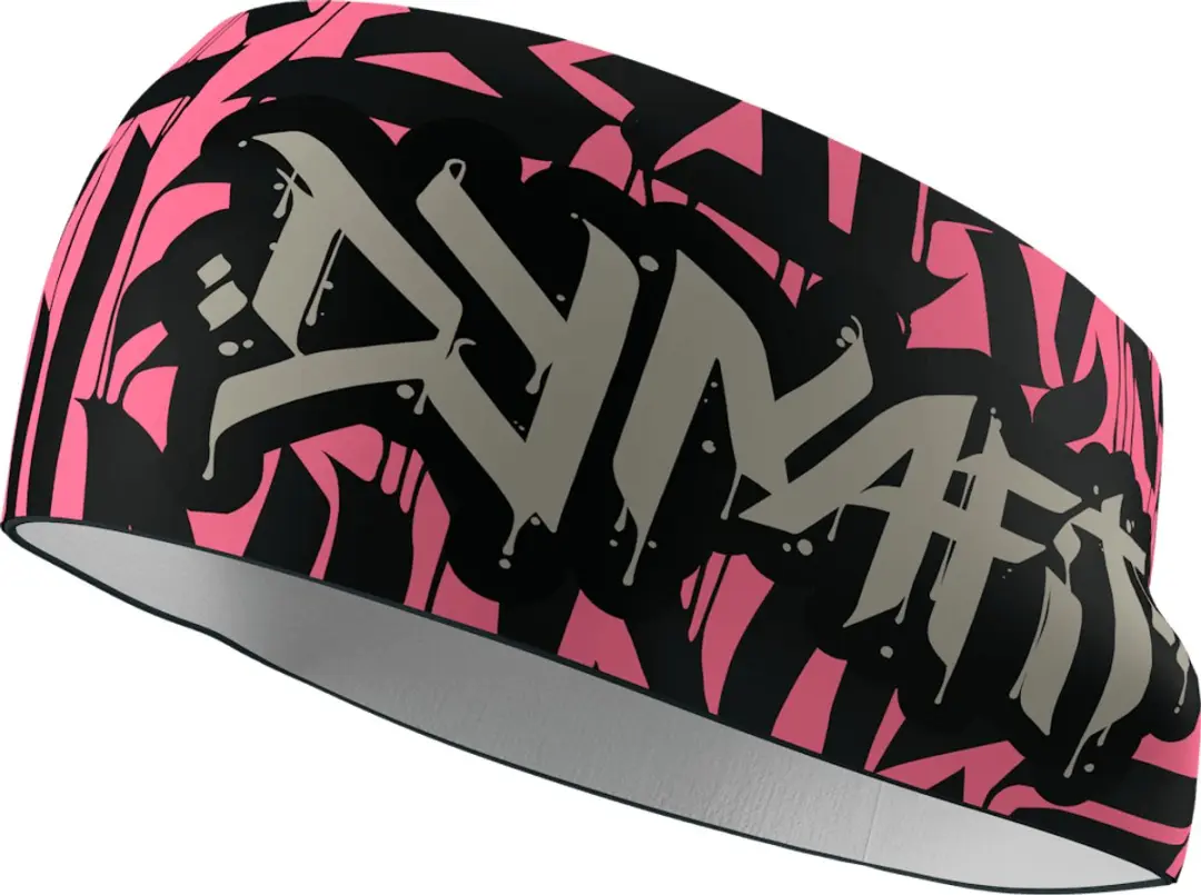 Dynafit Graphic Performance Headband Ultra Coral