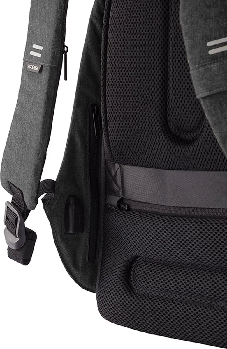 XD Design Bobby Hero Regular Rugzak 18L - 15 inch - 10 vakken - Zwart - afbeelding 5 van 6