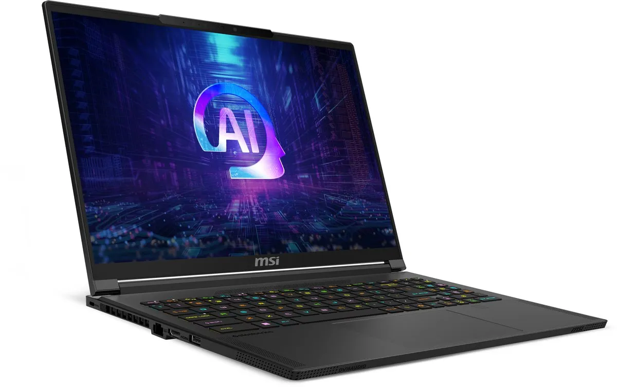 MSI Stealth A16 AI+ A3HWFG-002NL Laptop - Ryzen AI 7 RTX 5060 - 32GB/1TB