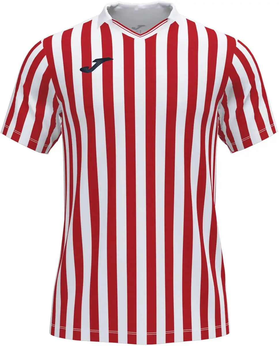 Joma Copa II T-shirt - 11 jaar - Wit/Rood - afbeelding 2 van 2