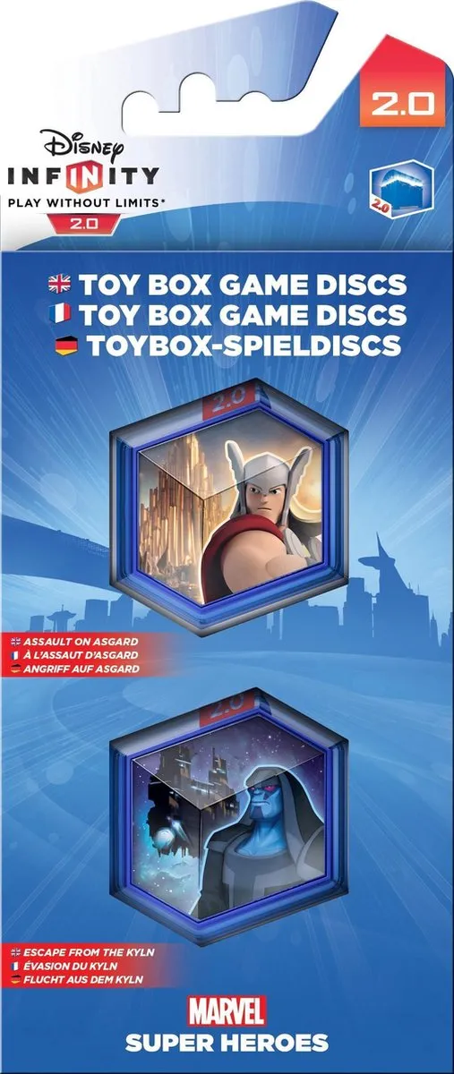 Disney Infinity 2.0 Toy Box Game Disc Marvel