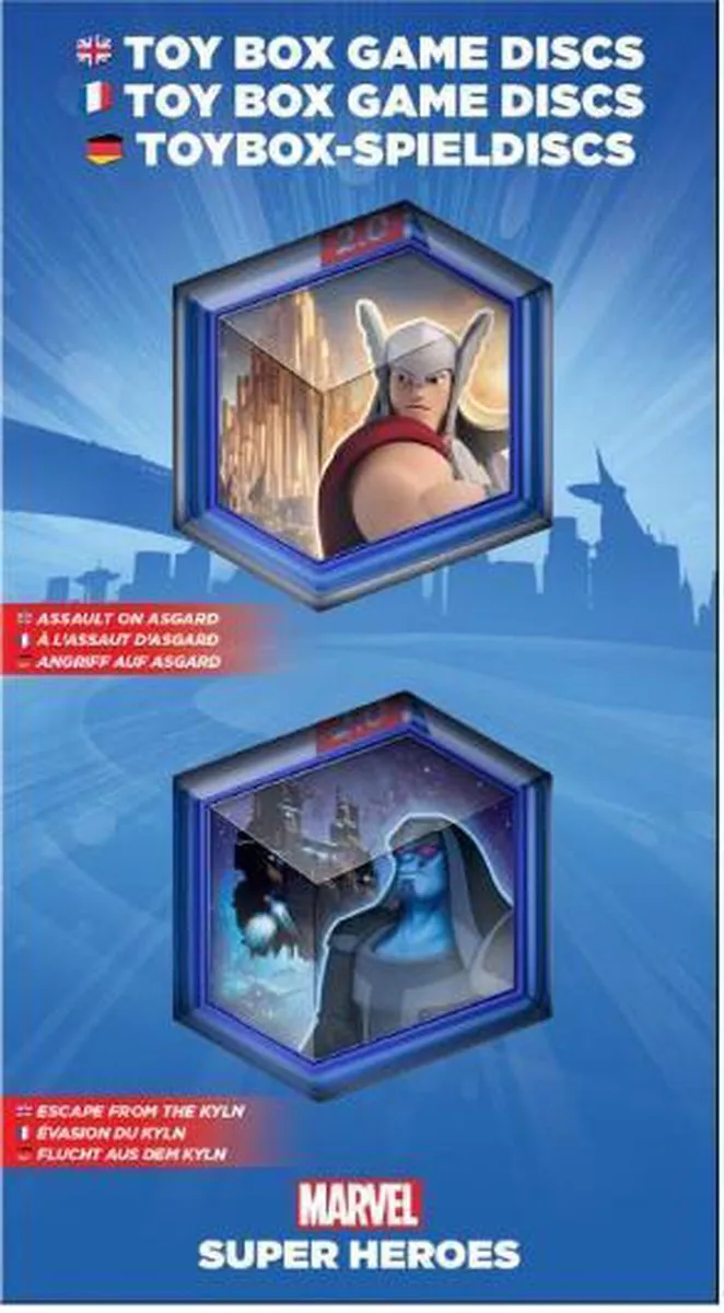 Disney Infinity 2.0 Toy Box Game Disc Marvel