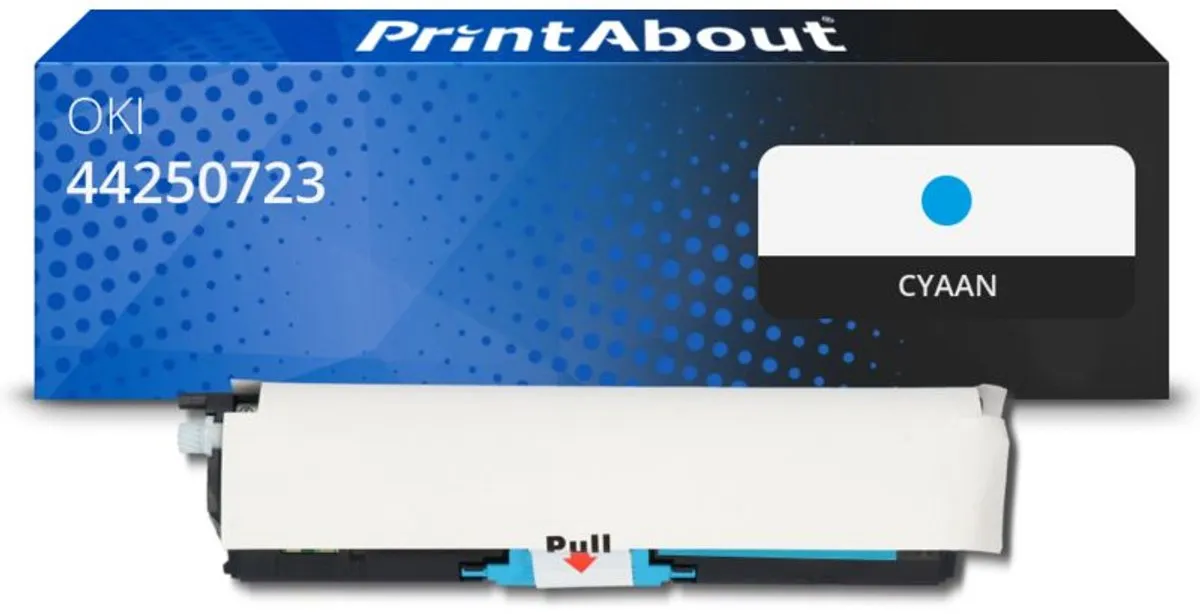 PrintAbout OKI 44250723 Toner Cyaan