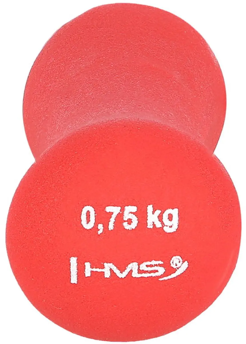 HMS Fitness Gietijzeren Dumbbell 0,5 kg - Roze - afbeelding 6 van 6