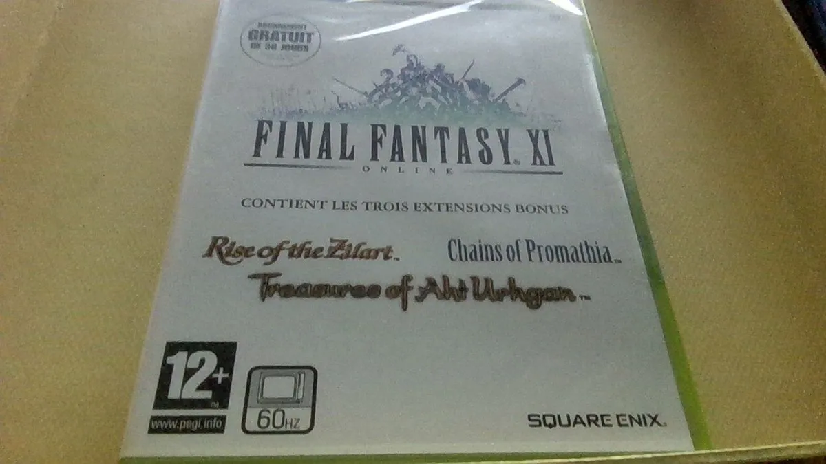 Xbox Final Fantasy XI Online