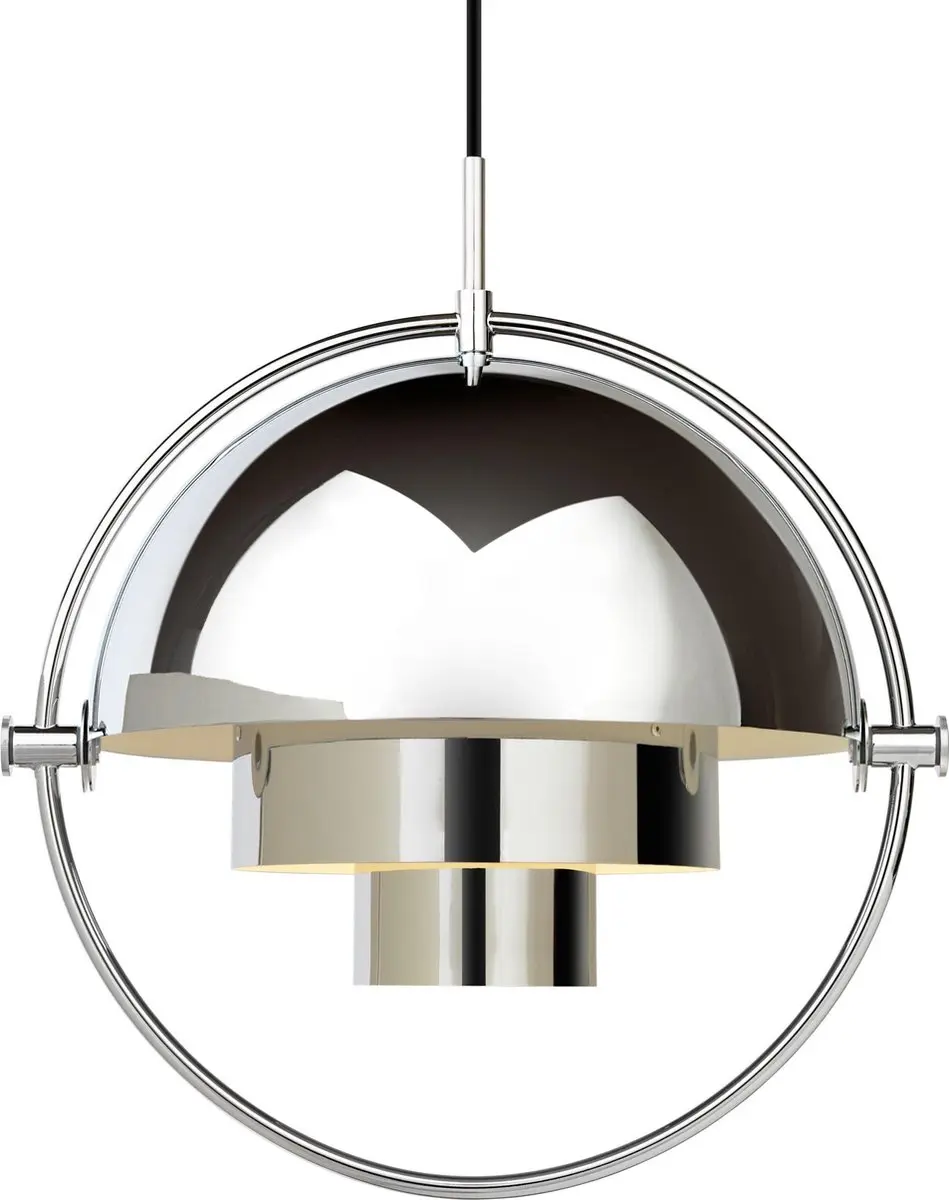 Gubi Multi-Lite Hanglamp - Chroom - afbeelding 2 van 2