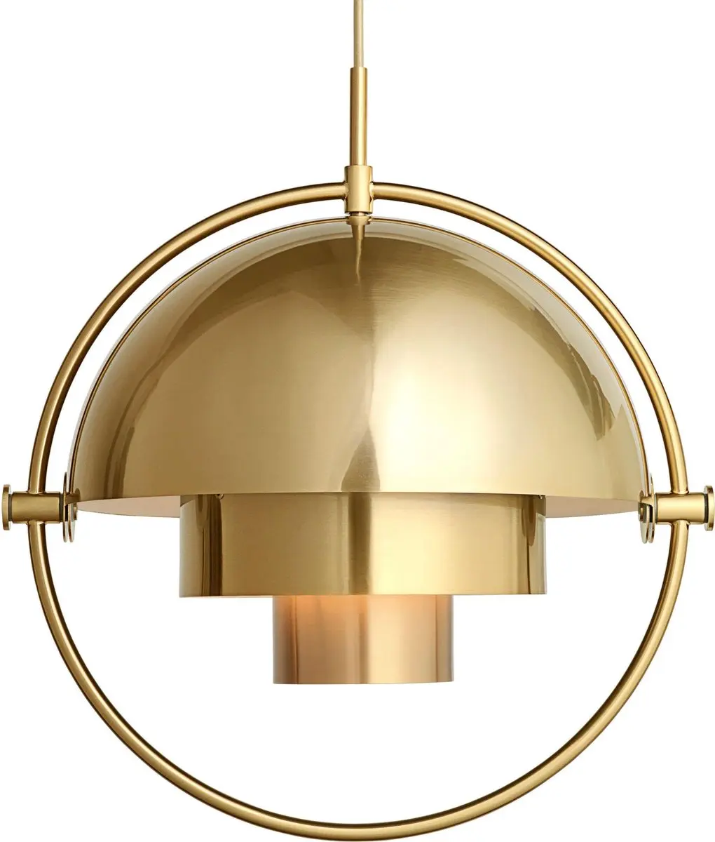 Gubi Multi-Lite Hanglamp - 57W - Goudkleurig - afbeelding 2 van 2