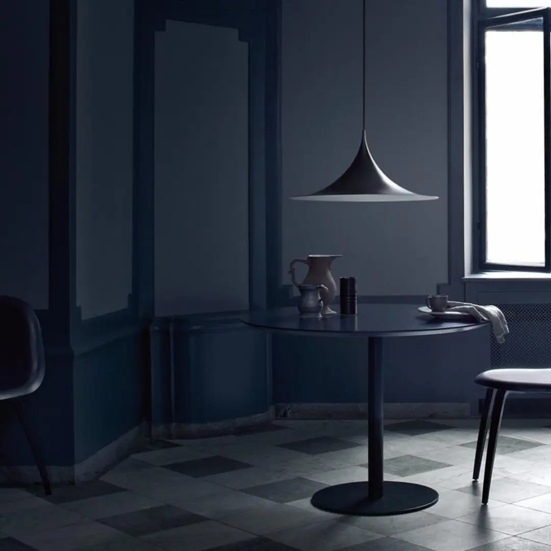 Gubi Semi SM3 Hanglamp - 60W - Mat Zwart - afbeelding 3 van 6