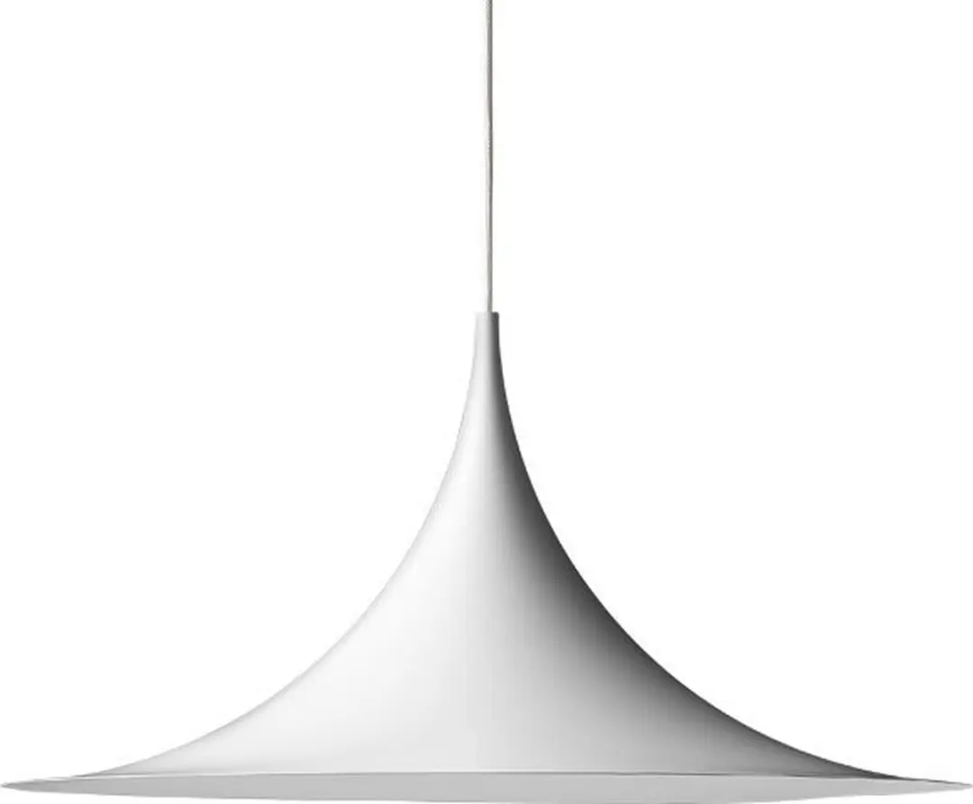 Gubi Hanglamp Semi Ø60cm - Wit - afbeelding 3 van 3
