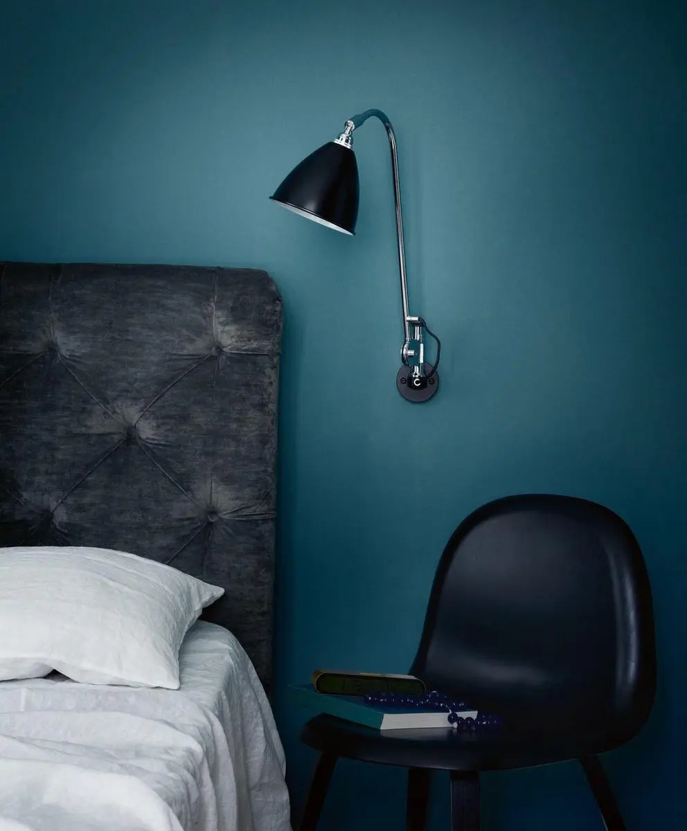Gubi Bestlite BL6 Wandlamp - 6W - Zwart/Chroom - afbeelding 2 van 3