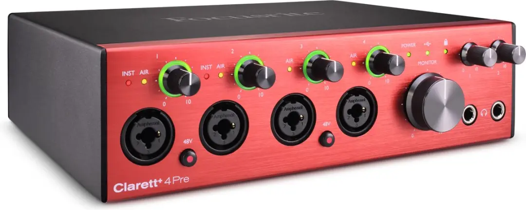 Focusrite Clarett+ 4Pre Audio Interface