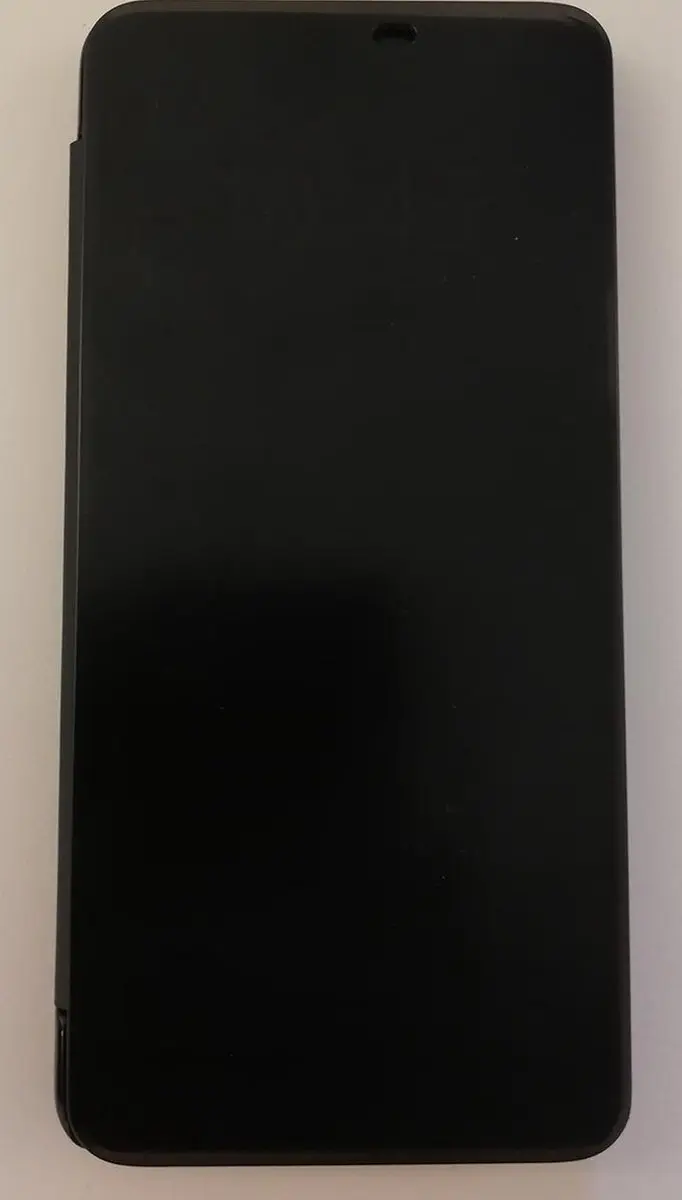 LG G7 CleanUp Book Case Hoesje Zwart