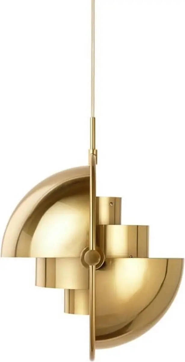 Gubi Multi-Lite Hanglamp Messing Ø25,5cm - afbeelding 4 van 6