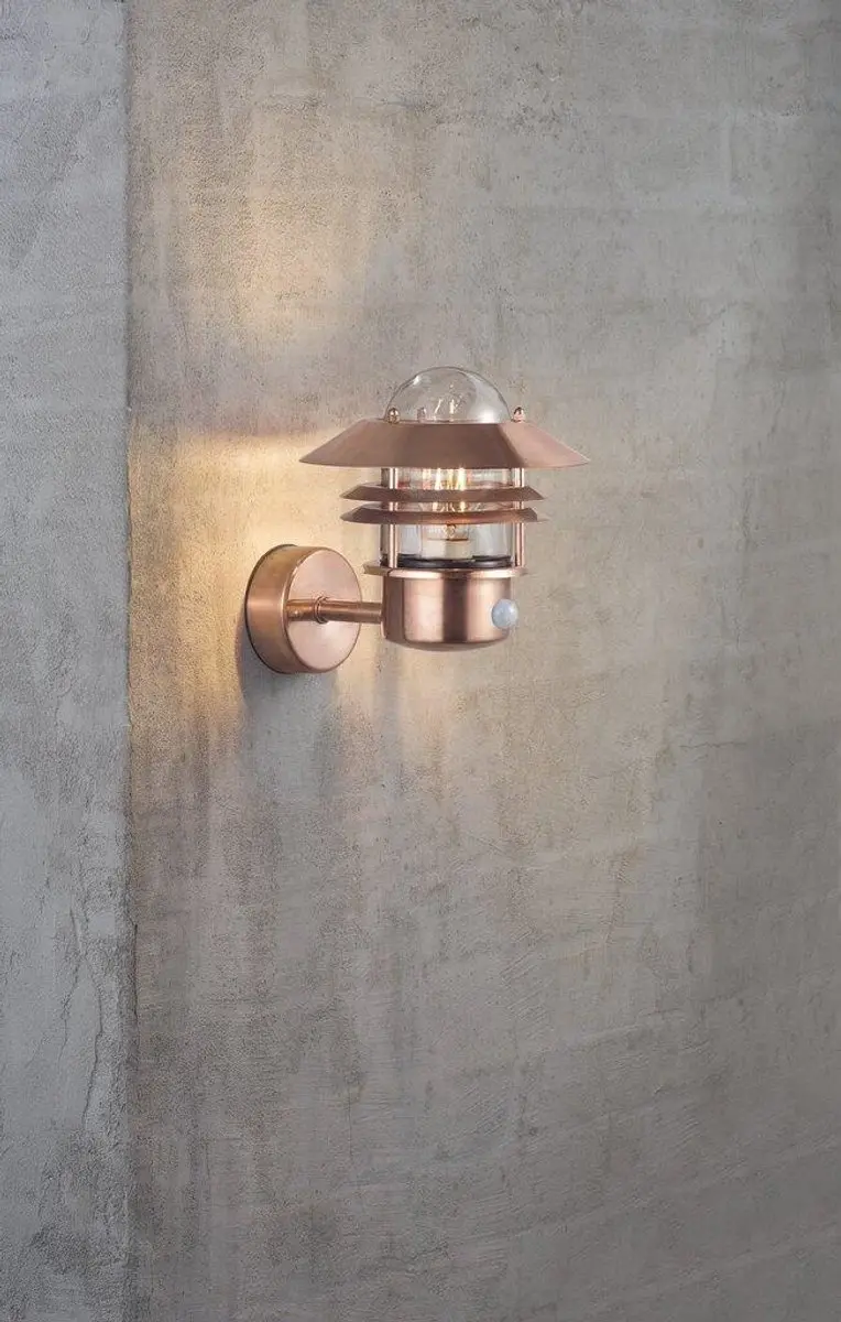 Nordlux Wandlamp Blokhus - 60W - Bruin - afbeelding 3 van 3